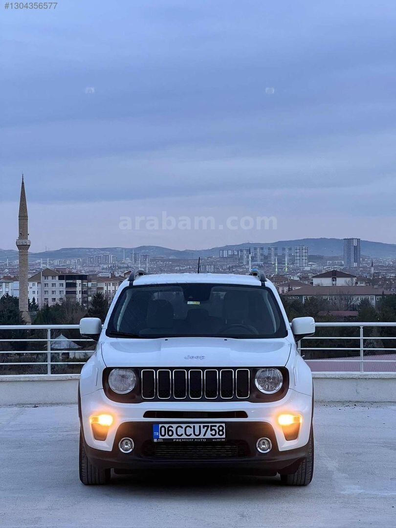 Galeriden Jeep Renegade 1.6 MultiJet Longitude 2019 Model Ankara 88.000 km Beyaz 7