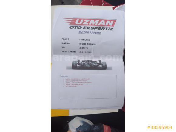 Sahibinden Ford Trucks Transit 330 S 2011 Model  252 km Beyaz