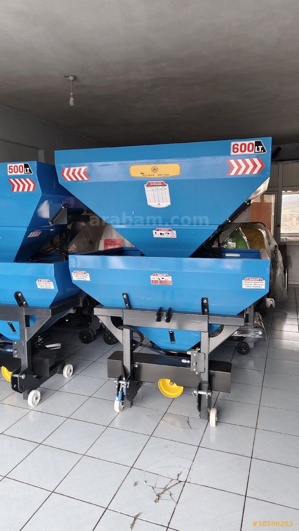 SIFIR 350 400 500 600 800 LT GÜBRE DAĞITMA SERPMELER