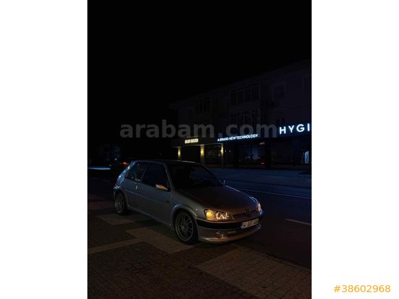 Sahibinden Peugeot 106 GTI 2001 Model  390.000 km Gri