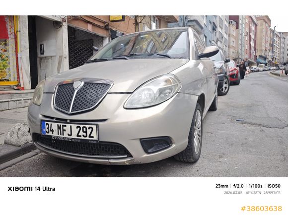 Sahibinden Lancia Ypsilon 1.4 2008 Model  137378 km Beyaz