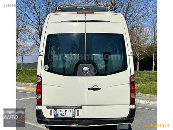 2008 VW CRAFTER 16+1 SERVİS KLİMA+WEBASTO+FULL AKSESUAR YAPILI