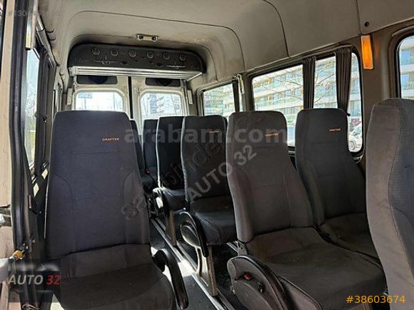 2008 VW CRAFTER 16+1 SERVİS KLİMA+WEBASTO+FULL AKSESUAR YAPILI