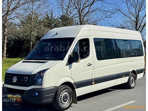 2008 VW CRAFTER 16+1 SERVİS KLİMA+WEBASTO+FULL AKSESUAR YAPILI