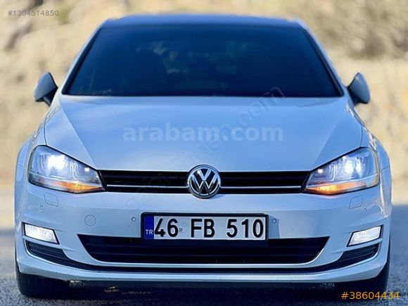 AD AUTO'DAN 2016 MODEL VW GOLF HİGHLİNE CAM TAVAN TERTEMİZ