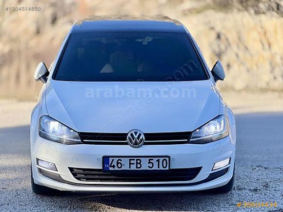 AD AUTO'DAN 2016 MODEL VW GOLF HİGHLİNE CAM TAVAN TERTEMİZ
