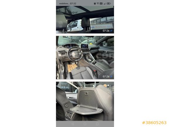 Sahibinden Peugeot 5008 1.5 BlueHDI Allure 2023 Model