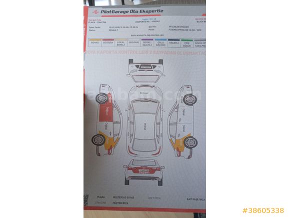 Sahibinden Renault Fluence 1.5 dCi Privilege 2012 Model
