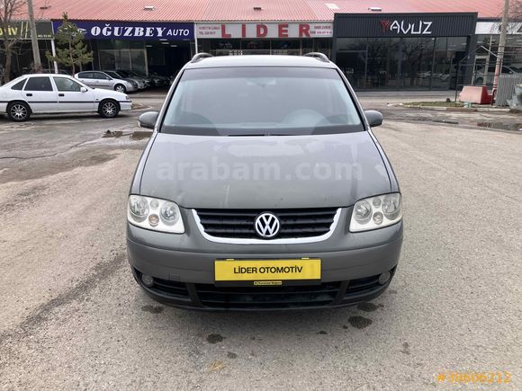 7 kişilik otomatik vites Volkswagen Touran 1.9 TDi Comfortline 2004 Model Sivas