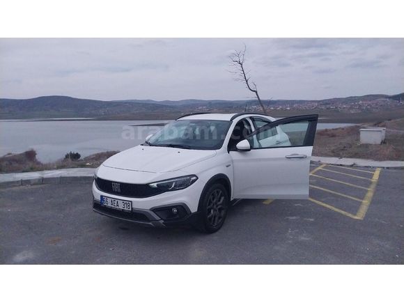 Sahibinden Fiat Egea Cross 1.4 Fire Urban 2021 Model  71.500 km Beyaz