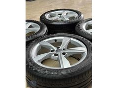 Audi 17" jant lastik 5x112 orijinal hatasız 5 kol