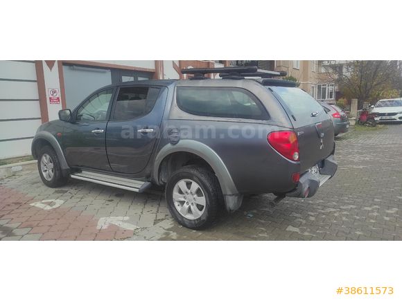Sahibinden Mitsubishi L 200 4x4 Intense 2007 Model  376.000 km Gri (titanyum)