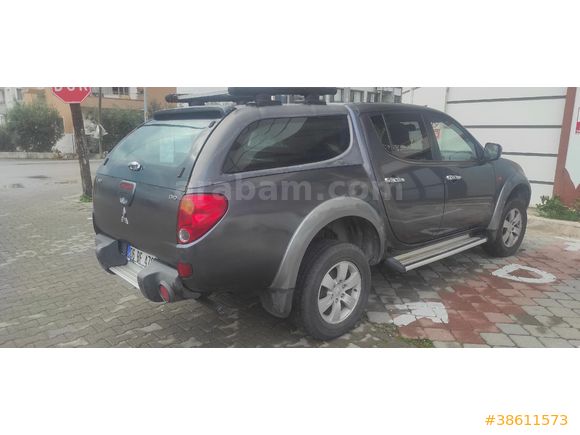 Sahibinden Mitsubishi L 200 4x4 Intense 2007 Model  376.000 km Gri (titanyum)