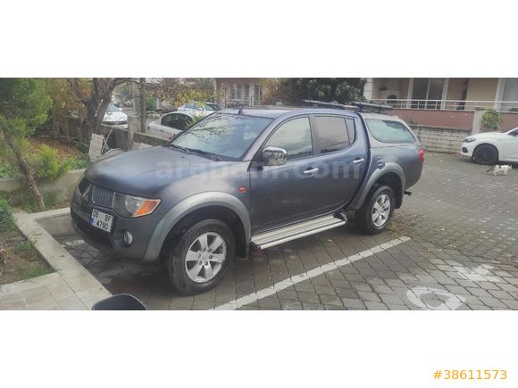 Sahibinden Mitsubishi L 200 4x4 Intense 2007 Model  376.000 km Gri (titanyum)