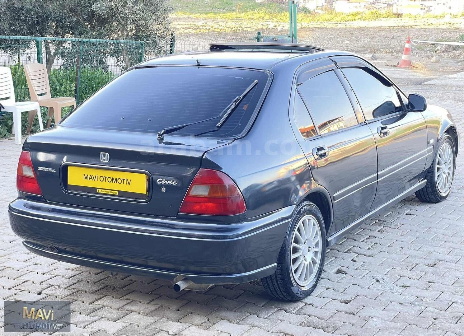 1996 HONDA CİVİC 1.6 OTOMATİK SUNROOF+KLİMA K.KARTINA 12 T. 4