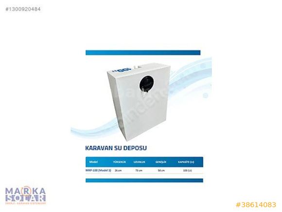 Karavan Su Deposu 100 Litre
