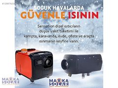 SENSATION 5 KW 12/24/220 VOLT WEBASTO TAŞINABİLİR DİZEL ISITICI