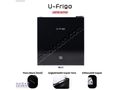 U-FRİGO 50LT12/24VKOMPRESÖRLÜ BUZDOLABI TEMPERLİ CAM KAPAK SİYAH