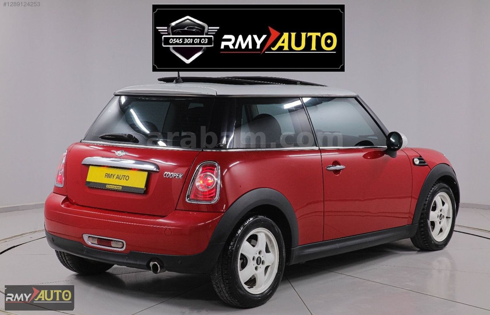 Galeriden Mini Cooper 1.6 Türkiye Paketi 2011 Model Osmaniye 188.000 km Kırmızı 7