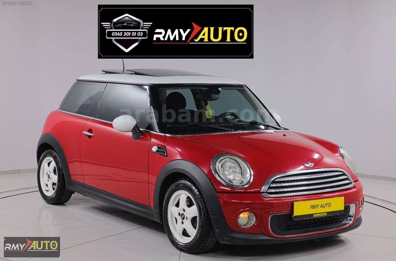 Galeriden Mini Cooper 1.6 Türkiye Paketi 2011 Model Osmaniye 188.000 km Kırmızı 3