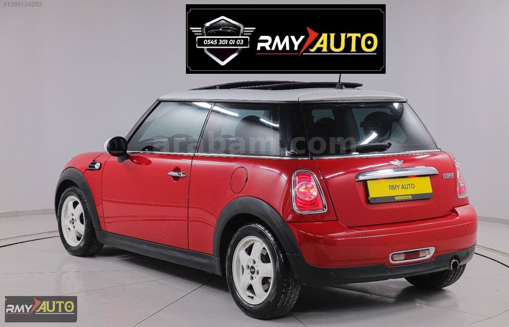 Galeriden Mini Cooper 1.6 Türkiye Paketi 2011 Model Osmaniye 188.000 km Kırmızı 6