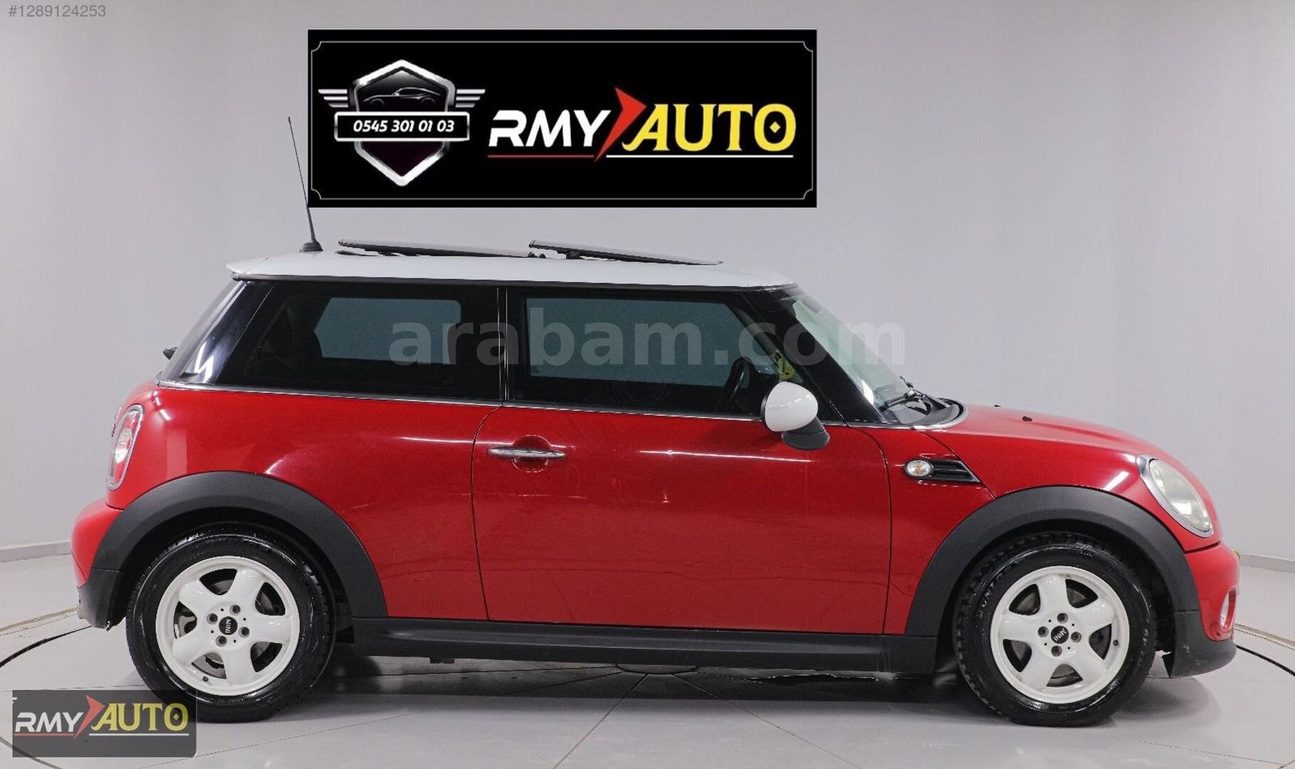 Galeriden Mini Cooper 1.6 Türkiye Paketi 2011 Model Osmaniye 188.000 km Kırmızı 4