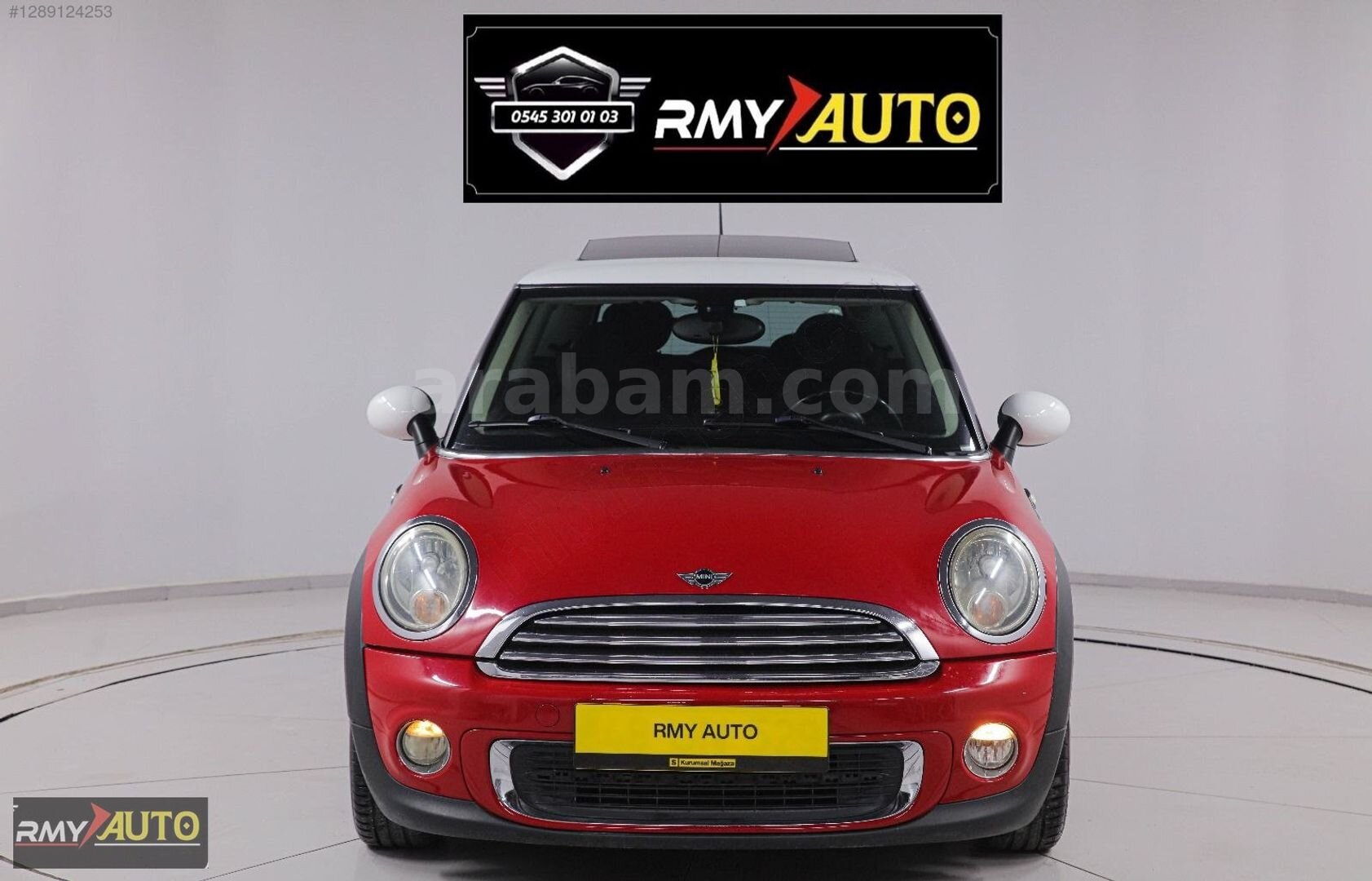 Galeriden Mini Cooper 1.6 Türkiye Paketi 2011 Model Osmaniye 188.000 km Kırmızı 1