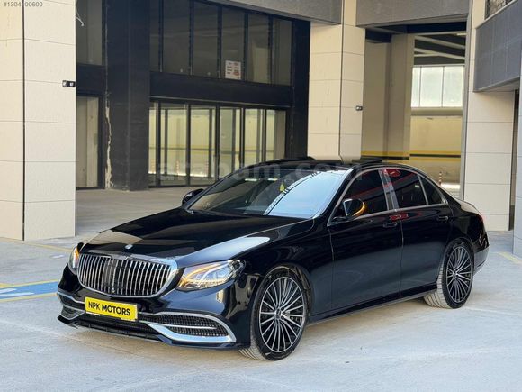 NPK MOTORS DAN 2017 MODEL MERCEDES BENZ E220D AMG HATASIZ