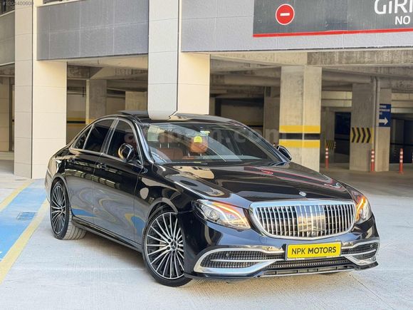 NPK MOTORS DAN 2017 MODEL MERCEDES BENZ E220D AMG HATASIZ