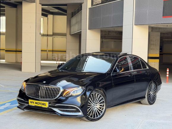 NPK MOTORS DAN 2017 MODEL MERCEDES BENZ E220D AMG HATASIZ
