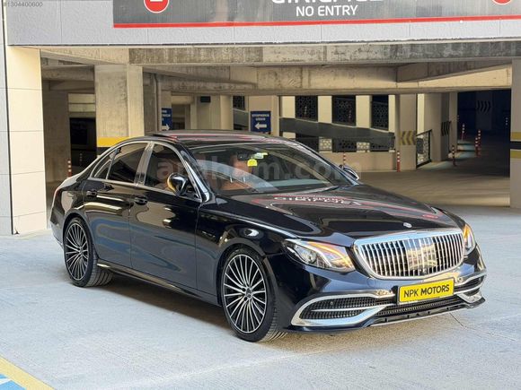 NPK MOTORS DAN 2017 MODEL MERCEDES BENZ E220D AMG HATASIZ