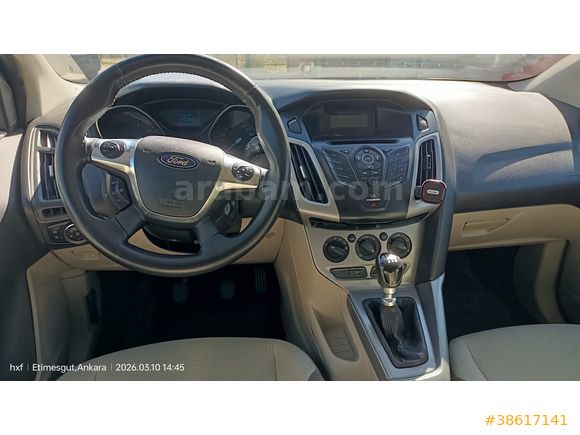 2014 Ford Focus 1.6 TDCi Trend X | Ankara'da Aile aracı olarak kullanılmaktadır.