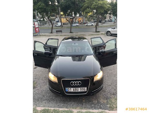 DEĞİŞENSİZ BOYASIZ FUL ORJİNAL Sahibinden Audi A3 Sportback 1.6 Attraction 2012 Model  109.000 km Siyah