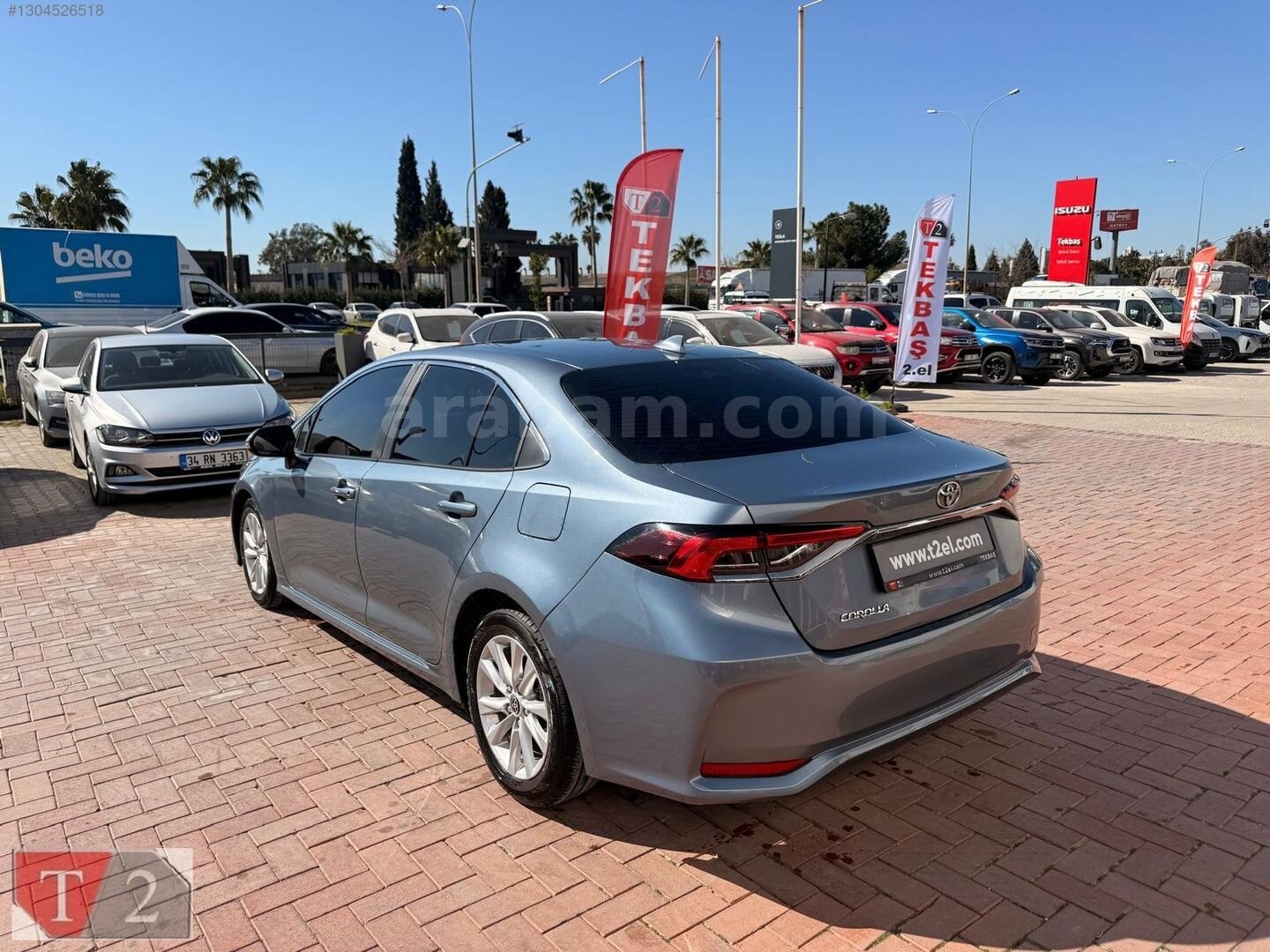 Galeriden Toyota Corolla 1.5 Dream 2025 Model Adana 40.137 km Gri 5