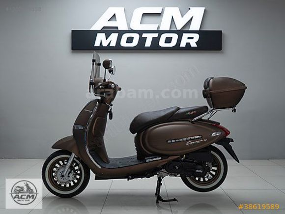 ACM MOTOR'DAN 2026 CAPPUCINO 50 - K.KARTINA 12 TAKSİT İMKANI !