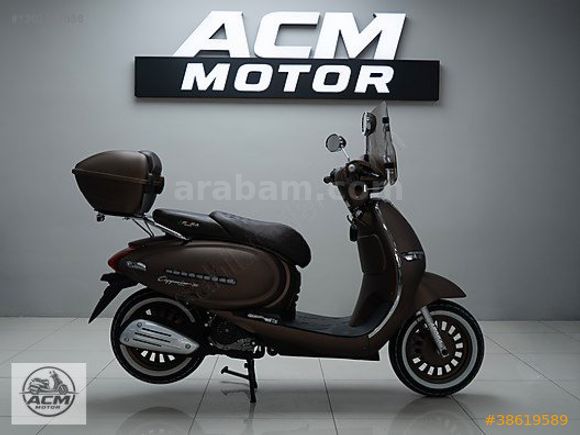 ACM MOTOR'DAN 2026 CAPPUCINO 50 - K.KARTINA 12 TAKSİT İMKANI !