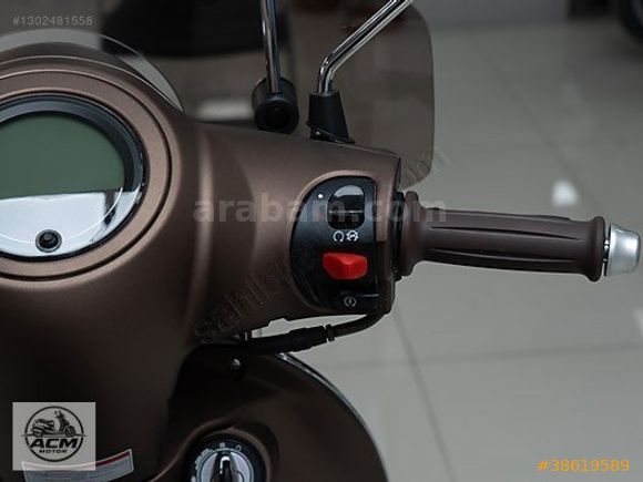 ACM MOTOR'DAN 2026 CAPPUCINO 50 - K.KARTINA 12 TAKSİT İMKANI !