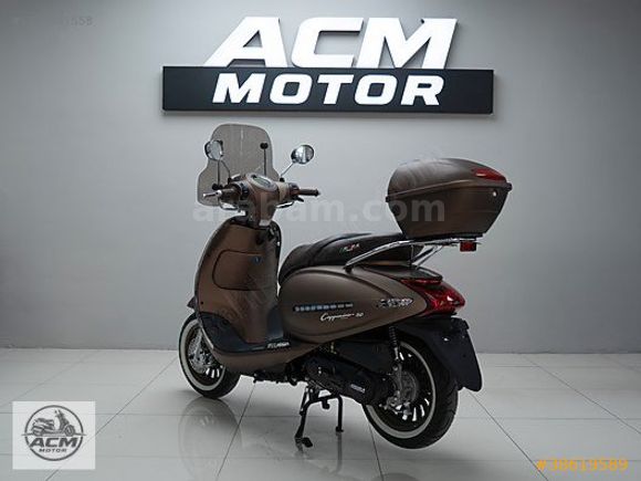 ACM MOTOR'DAN 2026 CAPPUCINO 50 - K.KARTINA 12 TAKSİT İMKANI !