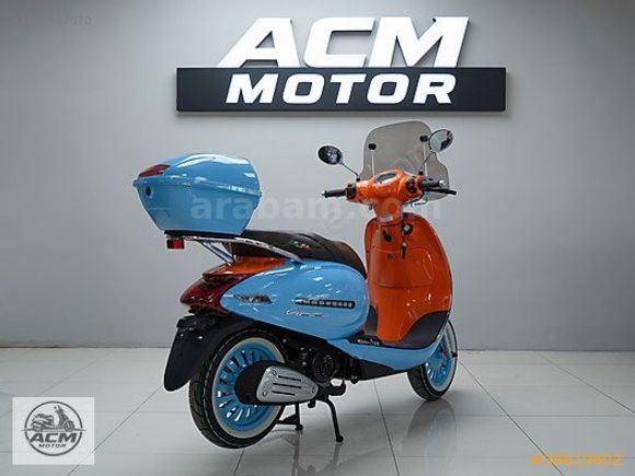 ACM MOTOR'DAN CAPPUCINO 50 - Kredi kartına 12 taksit imkanı !