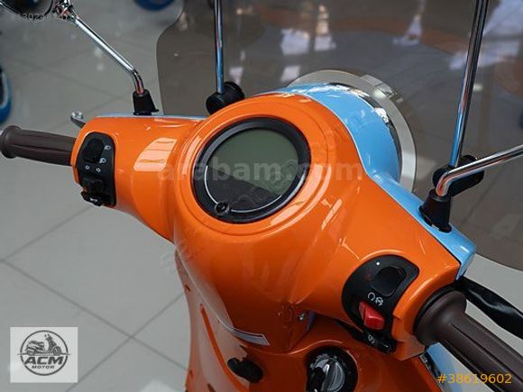 ACM MOTOR'DAN CAPPUCINO 50 - Kredi kartına 12 taksit imkanı !