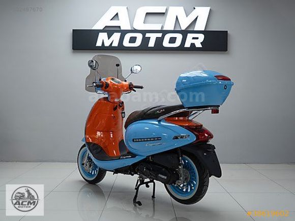 ACM MOTOR'DAN CAPPUCINO 50 - Kredi kartına 12 taksit imkanı !