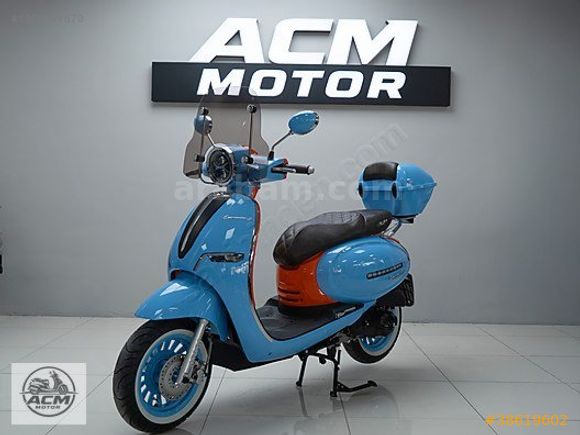 ACM MOTOR'DAN CAPPUCINO 50 - Kredi kartına 12 taksit imkanı !