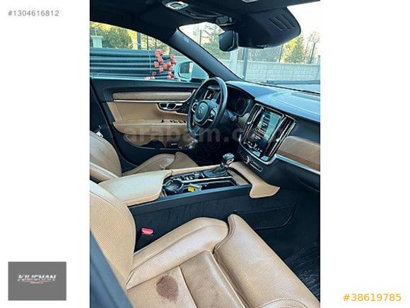 KILIÇHAN MOTORS'DAN VOLVO 2018 S90 D5//4*4/BOYASIZ//DEĞİŞENSİZ