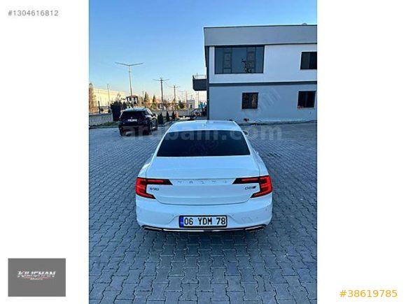 KILIÇHAN MOTORS'DAN VOLVO 2018 S90 D5//4*4/BOYASIZ//DEĞİŞENSİZ