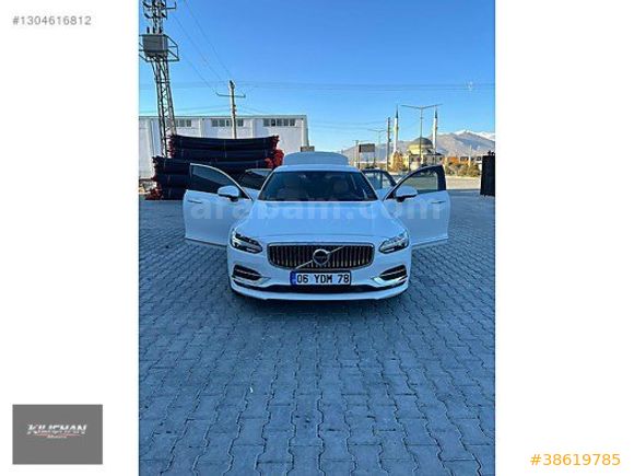KILIÇHAN MOTORS'DAN VOLVO 2018 S90 D5//4*4/BOYASIZ//DEĞİŞENSİZ