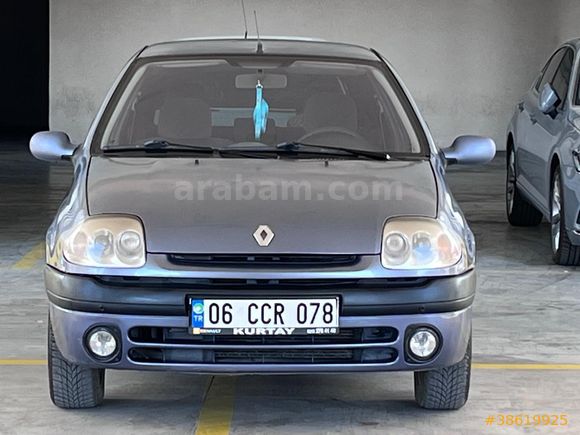 Sahibinden Renault Clio 1.4 16w RXT 2001 Model  199000 km Mavi