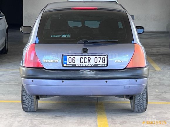 Sahibinden Renault Clio 1.4 16w RXT 2001 Model  199000 km Mavi