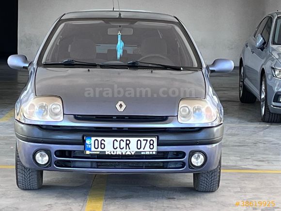 Sahibinden Renault Clio 1.4 16w RXT 2001 Model  199000 km Mavi