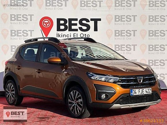 BEST 2.EL'DEN %0 FAİZ ORANI İLE OTOMATİK DACİA STEPWAY (2022)