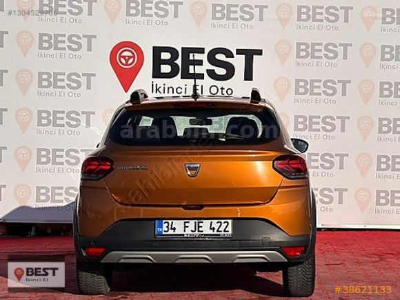 BEST 2.EL'DEN %0 FAİZ ORANI İLE OTOMATİK DACİA STEPWAY (2022)